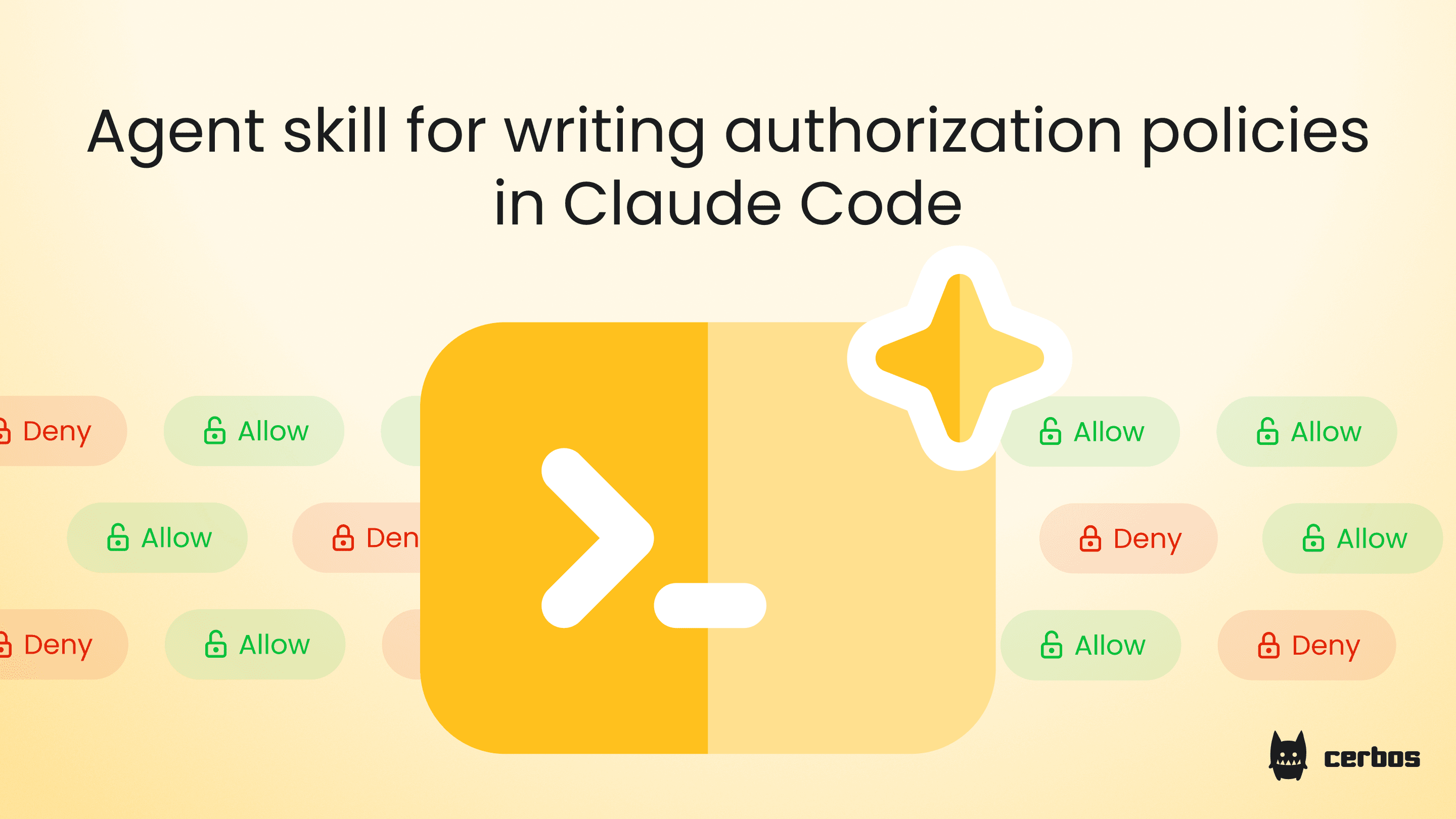 Agent Skill for Writing Authorization Policies in Claude Code | Cerbos