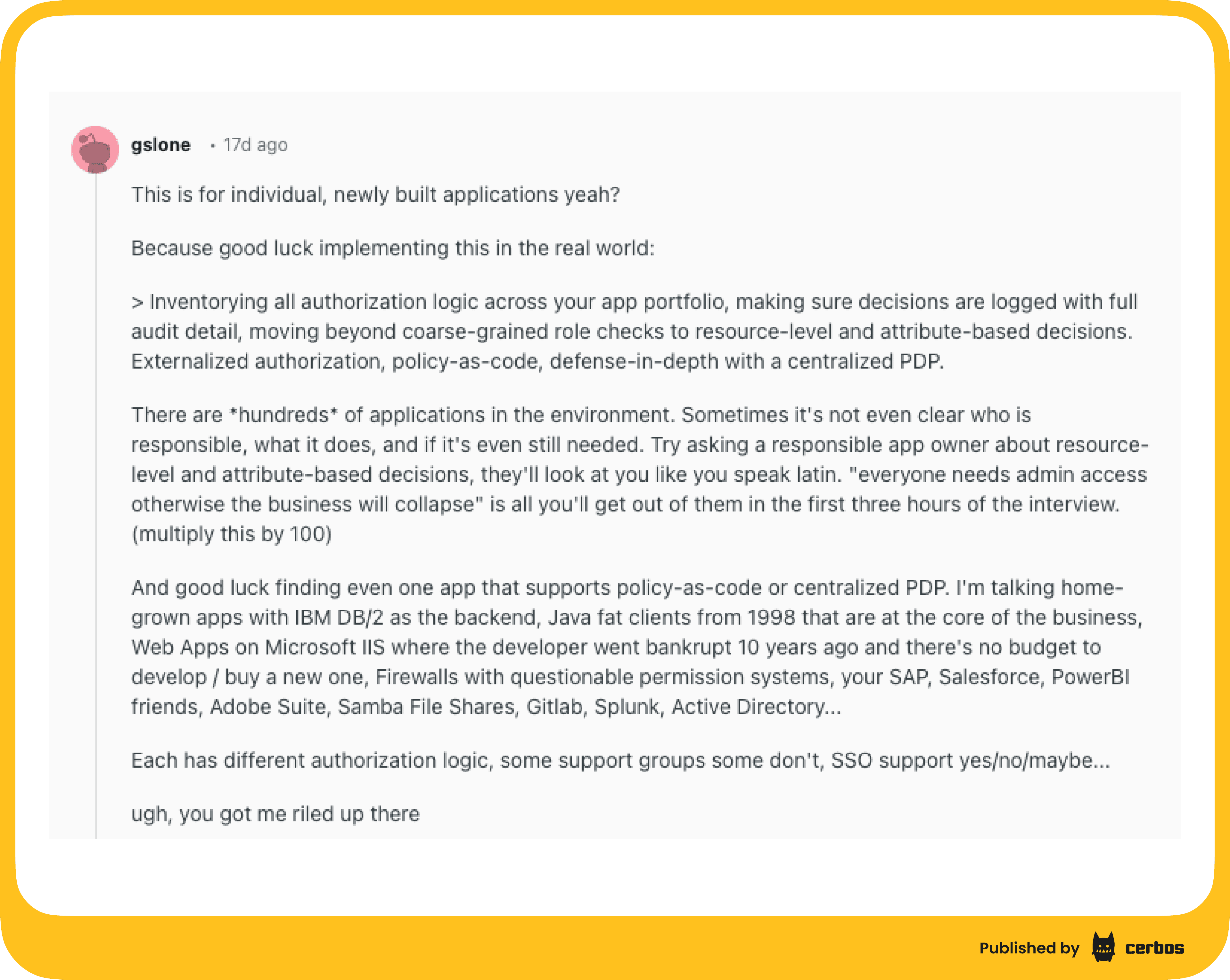 Authorization logic is scattered across your codebase.png