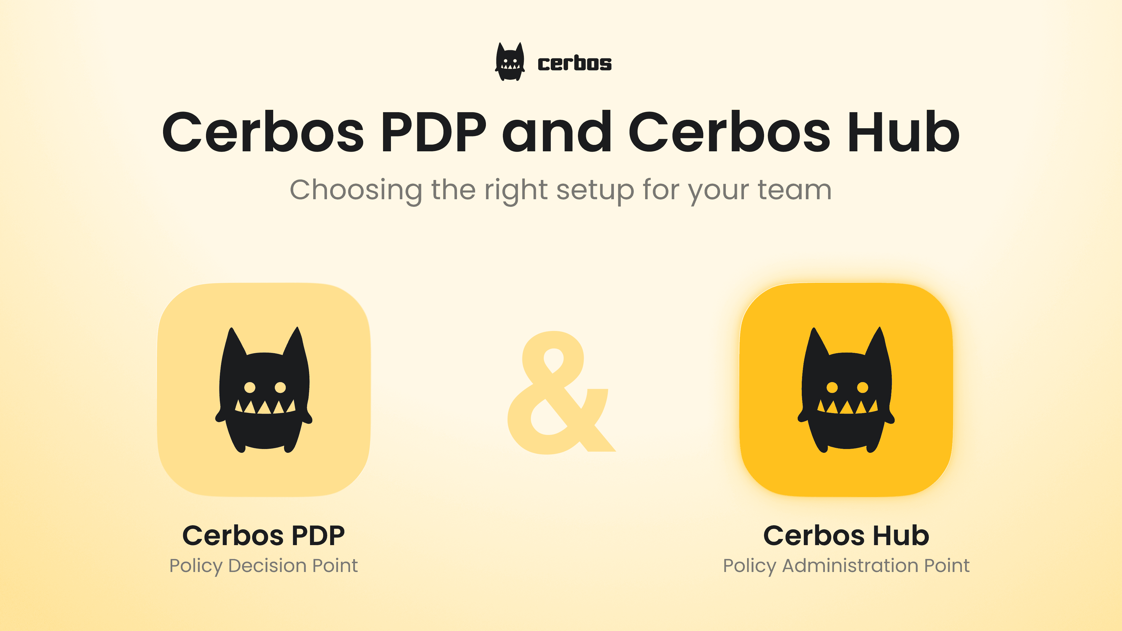 Cerbos PDP and Cerbos Hub: Choosing the Right Setup for Your Team | Cerbos